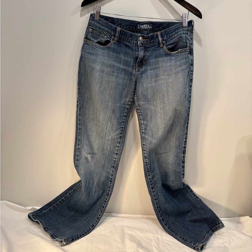 Vintage Roxy Jeans sz 9 - Picture 2 of 14